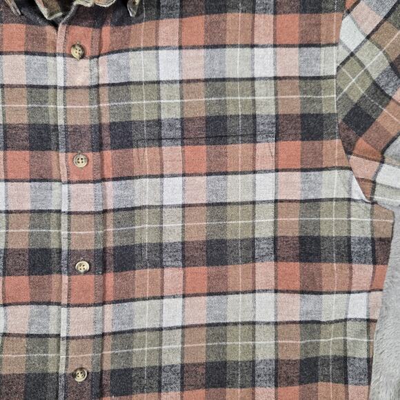 Pendleton Mason Flannel Button Down Shirt Men's Medium Long Sleeve - Picture 8 of 9